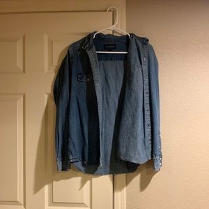 Lucky Brand Denim Button Down